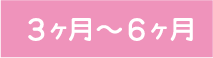 ３ヶ月〜６ヶ月