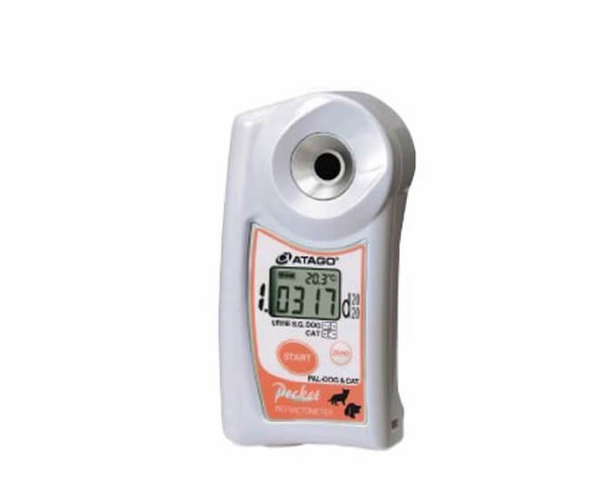ポケット犬猫尿比重屈折計（ATAGO）
